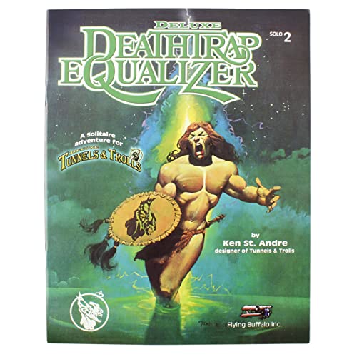 Imagen de archivo de Tunnels & Trolls Solo Adventure 2: Deluxe Deathtrap Equalizer, Fantasy Role Playing Game Module a la venta por HPB-Emerald