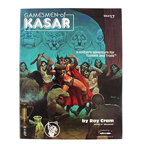 Stock image for Gamesmen of Kasar (Tunnels & Trolls - Solo Adventures (1976-2007)) for sale by Noble Knight Games
