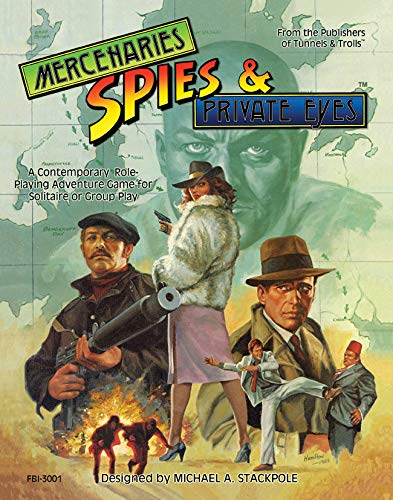 Stock image for Mercenaries, Spies & Private Eyes 1983 Edition (Mercenaries, Spies, & Private Eyes) for sale by Noble Knight Games