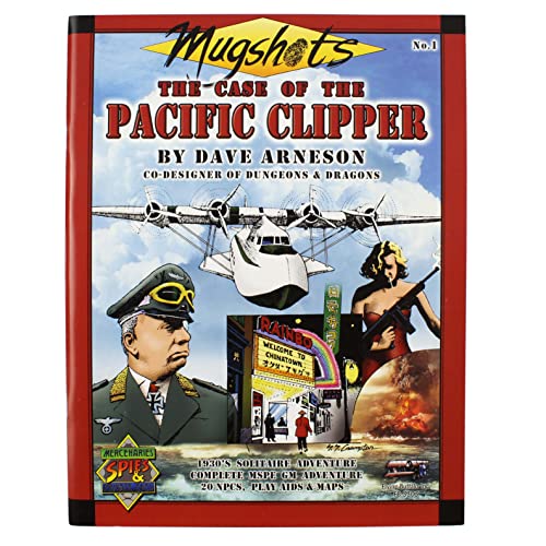 Beispielbild fr Mugshots #1 - The Case of the Pacific Clipper (Mercenaries, Spies, & Private Eyes) zum Verkauf von Noble Knight Games