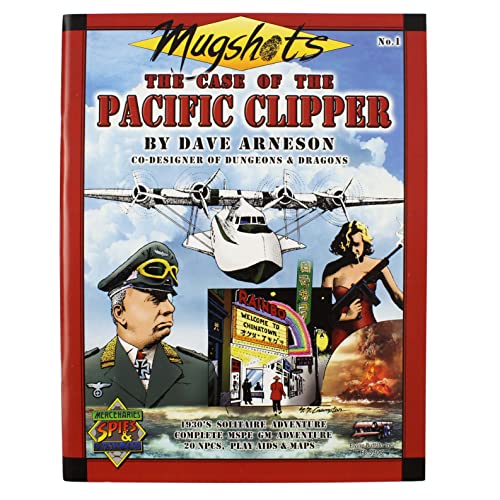 Stock image for Mugshots #1 - The Case of the Pacific Clipper (Mercenaries, Spies, & Private Eyes) for sale by Noble Knight Games