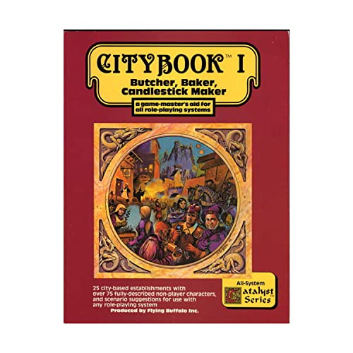 Stock image for Citybook I - Butcher, Baker, Candlestick Maker (Fantasy Supplements (Flying Buffalo)) for sale by Noble Knight Games