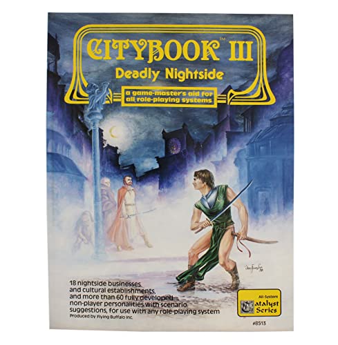 9780940244726: Catalyst: Citybook III: Deadly Nightside, Fantasy Role Playing Game Supplement