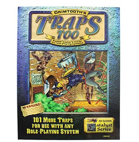 Stock image for Grimtooth's Traps Too 1st Edition, 1st Printing (Fantasy Supplements (Flying Buffalo)) for sale by Noble Knight Games