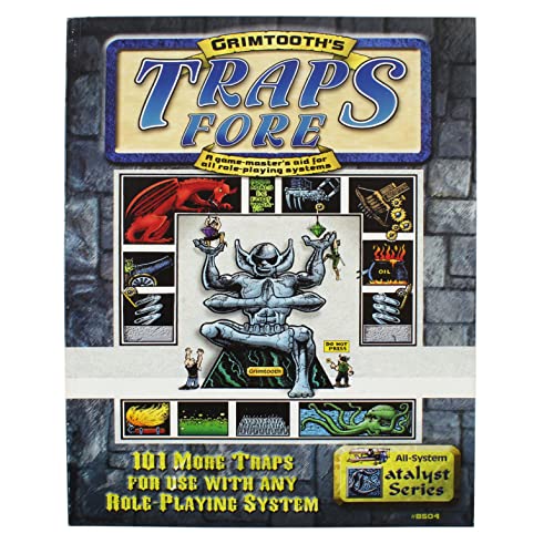 Stock image for Grimtooth's Traps Fore 2nd Edition (Fantasy Supplements (Flying Buffalo)) for sale by Noble Knight Games