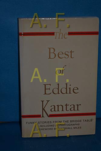 Stock image for The Best of Eddie Kantar for sale by ThriftBooks-Atlanta