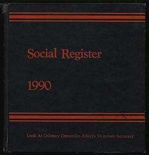 Social Register 1990, Vol. CIV