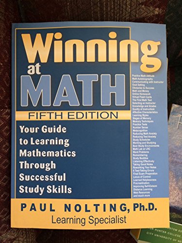 Stock image for Winning at Math for sale by Better World Books