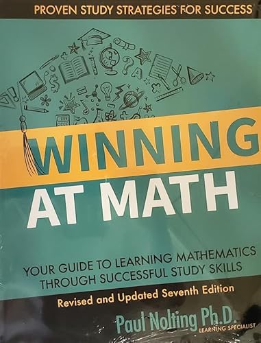 Beispielbild fr Winning At Math Revised and Updated Seventh Edition zum Verkauf von HPB-Red