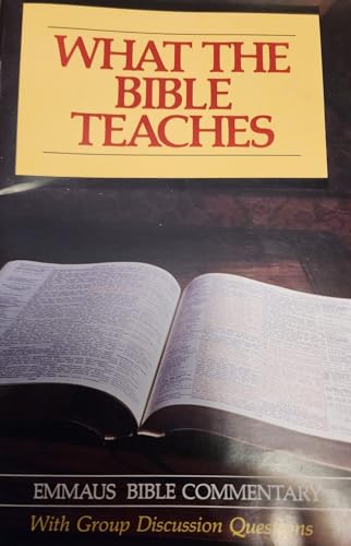 Stock image for What the Bible Teaches for sale by Jenson Books Inc