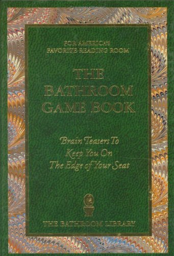 Beispielbild fr The Bathroom Game Book zum Verkauf von Wonder Book