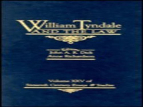 Beispielbild fr William Tyndale & the Law zum Verkauf von ThriftBooks-Atlanta