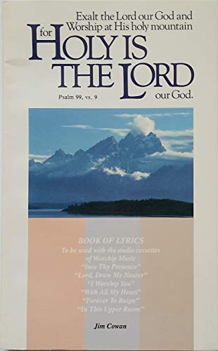 Beispielbild fr Holy Is the Lord zum Verkauf von Jenson Books Inc