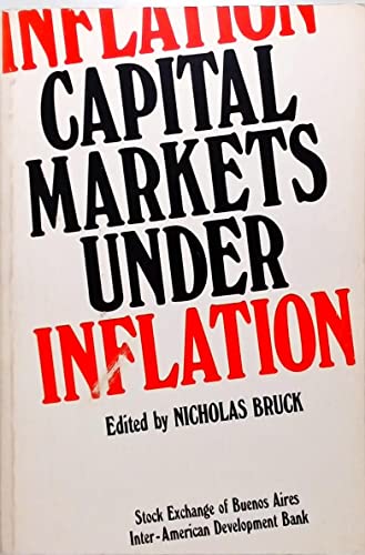 Imagen de archivo de Capital Markets / Inflation (Inter-American Development Bank) a la venta por Wonder Book