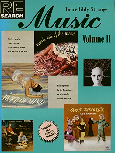 Imagen de archivo de Re/Search #15: Incredibly Strange Music, Volume II a la venta por Rye Berry Books