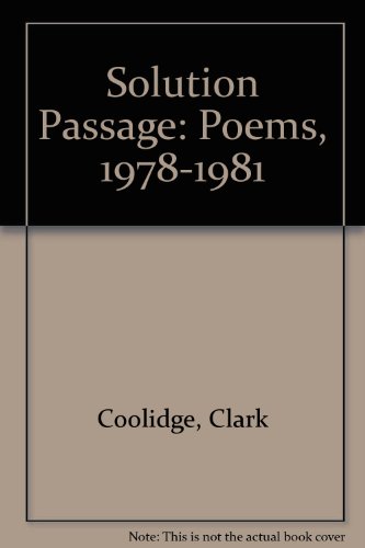 Solution Passage (9780940650558) by Coolidge, Clark