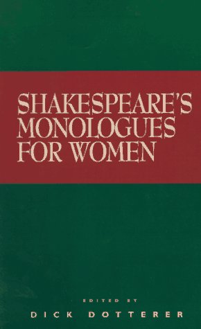 Imagen de archivo de Shakespeare's Monologues for Women a la venta por Wonder Book