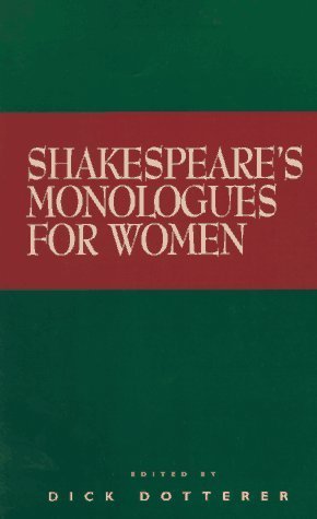 Stock image for Shakespeare's Monologues for Women for sale by Better World Books