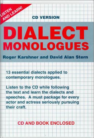 Beispielbild fr Dialect Monologues [With CD] zum Verkauf von Dream Books Co.