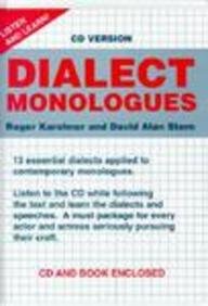 Stock image for Dialect Monologues [With CD] for sale by Dream Books Co.