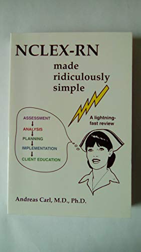 Imagen de archivo de NCLEX-RN Made Ridiculously Simple a la venta por ThriftBooks-Atlanta