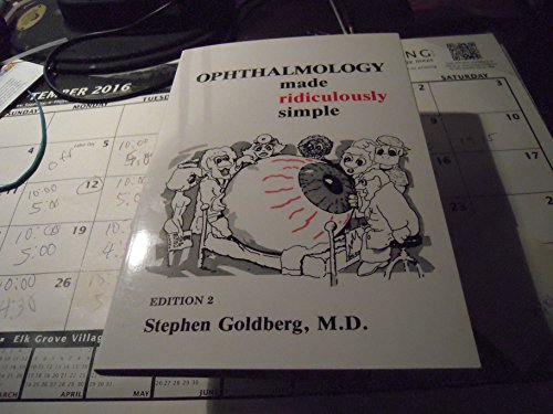 Beispielbild fr Ophthalmology Made Ridiculously Simple (MedMaster Series, 2001 Edition) zum Verkauf von SecondSale