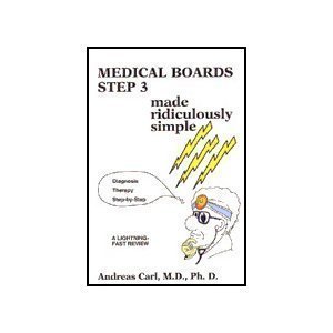 9780940780545: Medical Boards Step 3: Made Ridiculously Simple