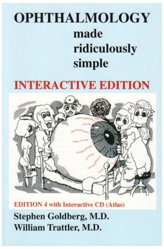 Stock image for Ophthalmology Made Ridiculously Simple (Medmaster Ridiculously Simple Series) for sale by Front Cover Books