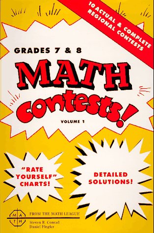 Imagen de archivo de Math Contests - Grades 7 & 8: Surival a la venta por ThriftBooks-Atlanta