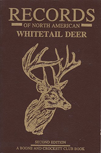 Stock image for Records of North American Whitetail Deer for sale by Wonder Book