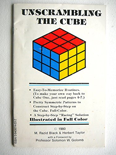 9780940874039: Unscrambling the Cube