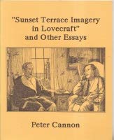 Beispielbild fr Sunset terrace imagery in Lovecraft and other essays zum Verkauf von Wonder Book