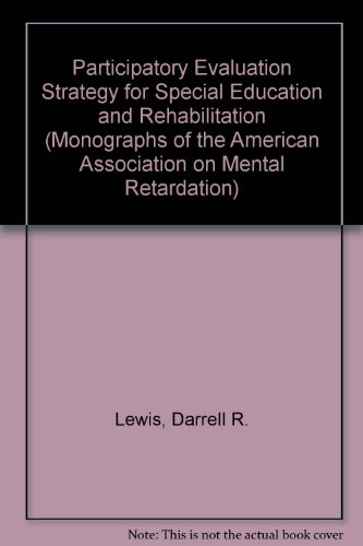 Stock image for Participatory Evaluation for Special Education and Rehabilitation for sale by G3 Books