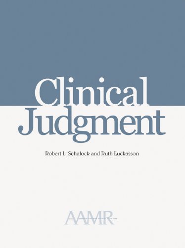 Beispielbild fr Clinical Judgment zum Verkauf von SecondSale