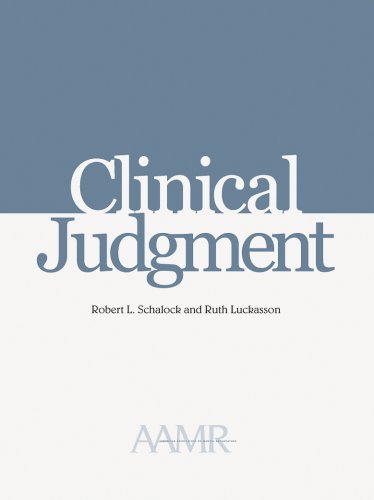 9780940898899: Clinical Judgment