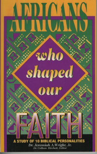 Stock image for Africans Who Shaped Our Faith (Student Guide) for sale by SecondSale