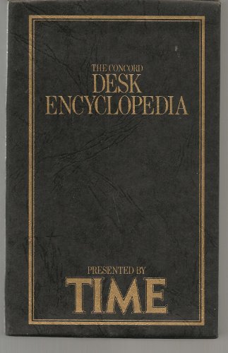 Imagen de archivo de The Concord Desk Encyclopedia a la venta por Better World Books