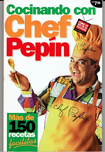 Imagen de archivo de Cocinando con chef Pep�n a la venta por Wonder Book