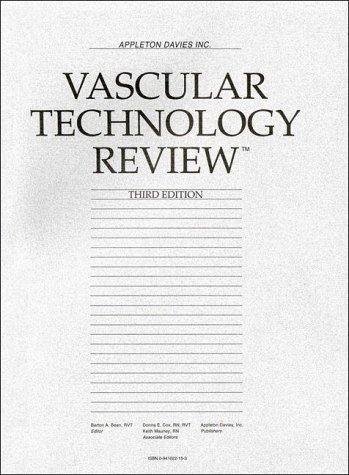 Vascular Technology Review (9780941022156) by Bean, Barton A.; Cox, Donna E.