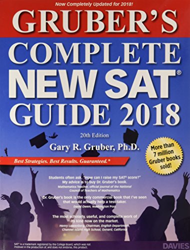 Imagen de archivo de Gruber's Complete New SAT Guide 2018 a la venta por Better World Books