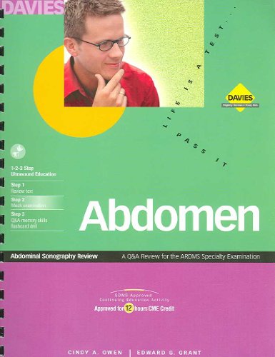 9780941022460: Abdominal Sonography Review: A Review for the ARDMS Abdomen Specialty Exam 2007 2008