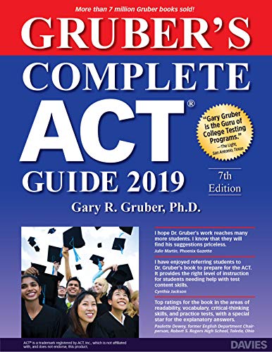 Stock image for Gruber's Complete ACT Guide 2019 for sale by HPB-Red