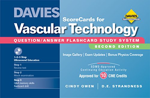 Beispielbild fr Vascular Technology Scorecards: A Q & a Flashcard Study System zum Verkauf von Zoom Books Company