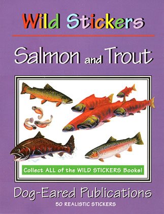 Stock image for Wild Stickers: Salmon and Trout for sale by Wonder Book
