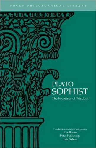 Stock image for Plato's Sophist, or, The Professor of Wisdom for sale by Blackwell's