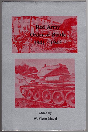 9780941052115: Red Army Order of Battle, 1941-43
