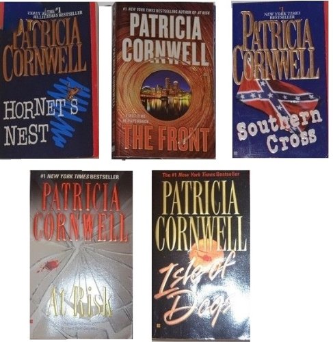 Stock image for Patricia Cornwell Andy Brazil/Hammer & Gareno Series (5 Book Set) : Hornet's Nest, Southern Cross, Isle of Dogs, At Risk, The Front for sale by Blindpig Books