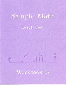 9780941112338: Semple Math Wkbk. B Level 2