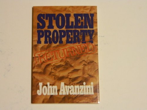 Imagen de archivo de Stolen Property a la venta por ThriftBooks-Atlanta