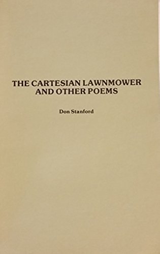 Stock image for The Cartesian Lawnmower and Other Poems for sale by Vashon Island Books